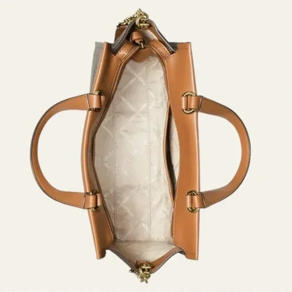 MICHAEL Michael Kors Graham Monogram Medium Satchel Bag - Picture 4 of 10